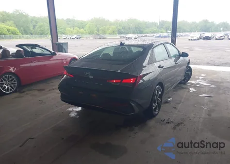 2025 Hyundai Elantra Sel Sport from USA, damaged, VIN KMHLM4DG4SU914825